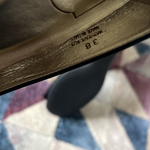 Roger Vivier Black 5cm square heel loafer - Picture 4 of 5